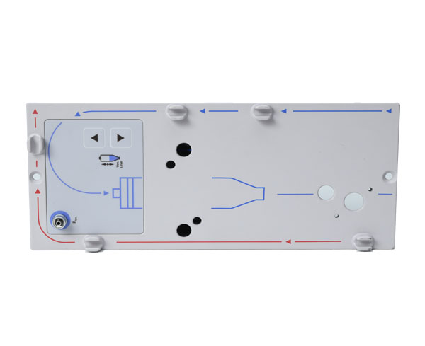 Aluminum plate + film key switch